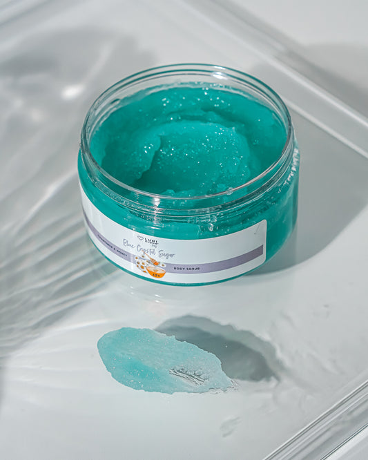 Blue Crystal Scrub